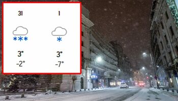 Prognoză meteo Revelion 2026 | Orașele din România în care ninge, potrivit meteorologilor Accuweather