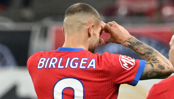 Daniel Bîrligea s-a descătușat după golul superb din FCSB – UTA 4-0: „N-am cuvinte!”
