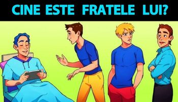 Test de inteligență | Unul dintre acești 3 bărbați este fratele pacientului din imagine. Care?