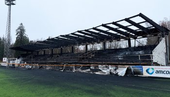 Stadionul echipei care are 9 titluri de campioană a luat foc. Tribuna a fost făcută scrum și pagubele sunt uriașe