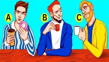 Test de inteligență | Unul dintre acești 3 bărbați este stângaci. Care?