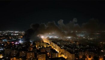 Incendiu uriaș la un depozit din Sectorul 2 al Capitalei. Patru mesaje RO-Alert din cauza degajărilor foarte mari de fum