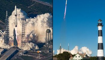 Reușită pentru Jeff Bezos. Racheta Blue Origin a decolat spre Marte transportând două sonde (Foto&Video)