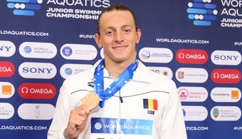 Robert Badea a câștigat medalia de bronz la 400 m mixt la Campionatele Mondiale: „Nu pot să descriu această senzație”