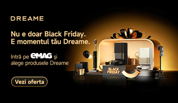 Nu e doar Black Friday. E momentul tău Dreame. Descoperă inovația care aduce confortul și eficiența în viața de zi (…)