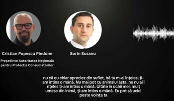 Dialog halucinant între Cristian Popescu Piedone și Sorin Susanu! Șeful ANPC beat criță ar negocia posturile – AUDIO