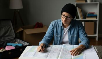 (P) Oamenii care apelează la o firmă de mutări dau dovadă de gândire în perspectivă