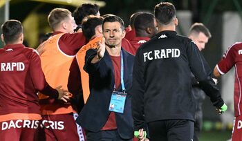 Costel Gâlcă i-a cerut două transferuri lui Dan Șucu, în direct, la flash interviu: „Avem nevoie”