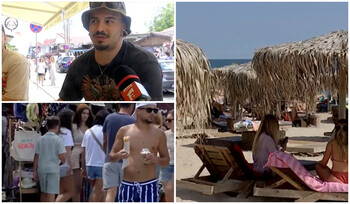 Reacţia unui turist care vede preţul unei shaorme la Vama Veche: 