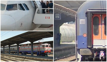 EXPERIMENT. Tren vs. avion pe ruta Bucureşti-Cluj. Cât costă călătoria şi cât durează: 
