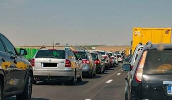Trafic deviat pe A2 Constanța – București, lângă Fetești, după un accident grav cu un rănit