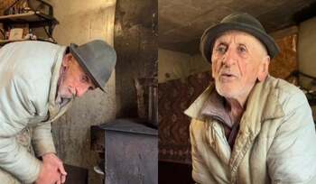 Cum arată o zi din viața lui nenea Pavel, bătrânul de 86 de ani care nu mai are pe nimeni și trăiește singur în munți