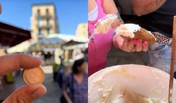 Ce mănânci sau bei cu 1 euro în Palermo: mozzarela, arancini, limonadă, cannoli