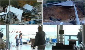 Italia şi Spania, măturate de furtuni.