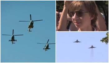 Un turist străin aflat în vacanţă, impresionat de ce a văzut de Ziua Aviaţiei: 