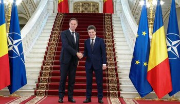 Șeful NATO, la Cotroceni. Discuţii cu Nicuşor Dan despre înlocuirea trupelor SUA retrase cu soldaţi NATO