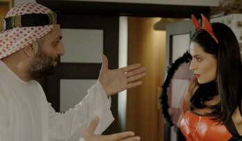 Cum s-au costumat Oana Gherman și Sergiu Costache de Halloween: „Într-un joc nebun, orgoliile sunt puse la încercare”