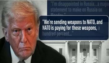 Trump: "SUA vor trimite arme Ucrainei prin NATO... iar NATO va plăti pentru aceste arme 100%"
