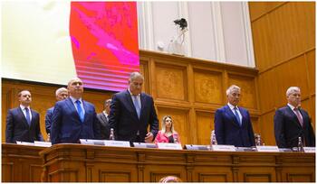 AUR reclamă încălcarea democraţiei şi anunţă moţiune de cenzură împotriva Guvernului după asumarea măsurilor