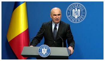 Premierul Ilie Bolojan: 