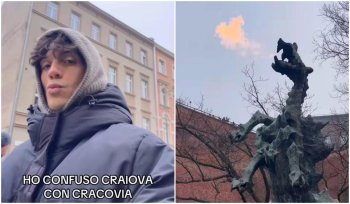 Un tânăr italian a vrut să viziteze târgul de Crăciun de la Craiova, dar a ajuns din greșeală în Cracovia