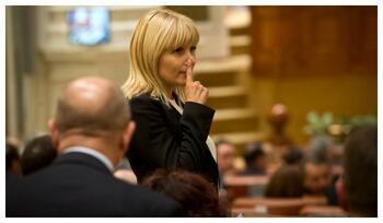 Elena Udrea susţine că a fost audiată în dosarul lui Florian Coldea