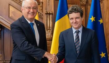 Nicuşor Dan, întâlnire cu premierul Republicii Moldova.