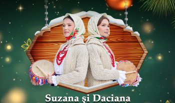 „Sub fereastră la om bun!”, concert de colinde susținut de Suzana și Daciana Vlad, gemenele folclorului maramureșean