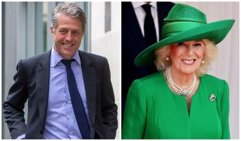 Hugh Grant, surprins când a adormit lângă Regina Camilla în timpul meciului lui Novak Djokovic