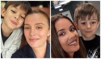 Diana Dumitrescu și fiul ei, Carol, ședință foto împreună. Cum a fost experiența pentru actriță: „O voi păstra în (…)