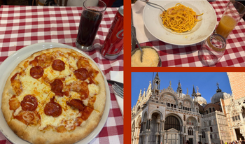 Mai ieftin de atât nu se poate la Veneția. Cât costă o PIZZA și o porție de spaghete în preajma Bazilicii Sfântului (…)