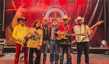 Marian Filip şi band-ul său au cântat cu succes pe scena celui mai mare târg de muzică country din Europa