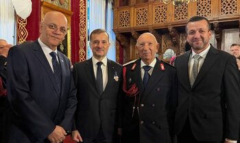 Ambasadorul George Bologan a fost decorat de Casa Regală a României. Primarul Florin Birta s-a numărat printre invitați