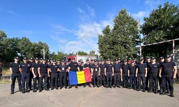 Departamentul pentru Situații de Urgență al MAI se specializează în stingerea incendiilor de pădure
