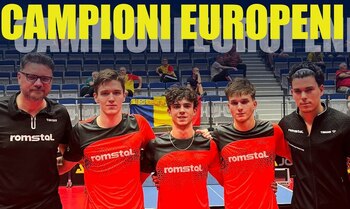 Tenis de masă: România n-are rival la Europenele pentru juniori și a câștigat titlul pe echipe la Under-19