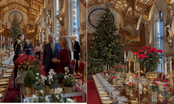 Familia Regală britanică se pregătește pentru Crăciun. Cum a fost decorată Capela Sfântului George din Castelul Windsor