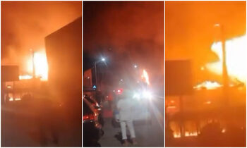O brutărie a luat foc în județul Gorj! Pompierii au intervenit cu şase autospeciale