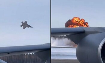 Filmul prăbușirii unui F-35: pilotul a încercat cu disperare 50 de minute să remedieze defecțiunea