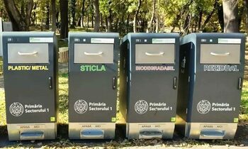 Sectorul 1 trece la un sistem modern de salubrizare prin montarea de coșuri inteligente