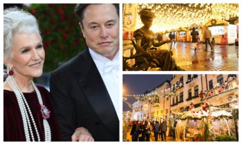 Mama lui Elon Musk laudă Târgul de Crăciun de la Craiova
