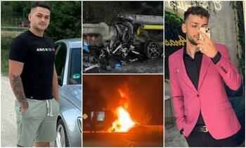 Ei sunt tinerii care au murit carbonizaţi în Vâlcea, după o urmărire cu poliţia. Aveau doar 23 și 24 de ani