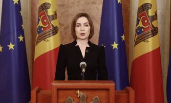 Maia Sandu condamnă atacurile Rusiei asupra Ucrainei şi survolarea spaţiului aerian al Republicii Moldova: Acesta nu (…)