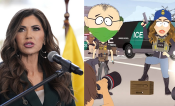 Kristi Noem, furioasă pe parodia „South Park”. Secretara americană pentru Securitate Internă, ilustrată cum împușcă (…)