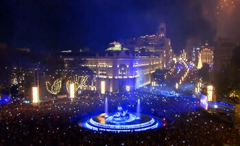 Capitalele Europei, în atmosfera sărăbătorilor de iarnă. Decoraţiuni de vis în Madrid, Portugalia şi Austria