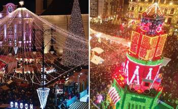 FOTO VIDEO ”Războiul” târgurilor de Crăciun: Craiova și Sibiu, dispută la distanță / Craiova anunță peste 100 de mii (…)