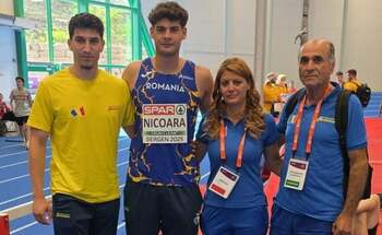 Răzvan Nicoară, locul 5 în finală la triplusalt, la Campionatele Europene de Atletism U23, de la Bergen