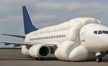 Avionul cu airbaguri uriașe și inteligență artificială pentru aterizări fără explozie. Un proiect inedit, dar cât de (…)