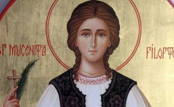 Calendar ortodox 7 decembrie: Sfânta Muceniţă Filofteia