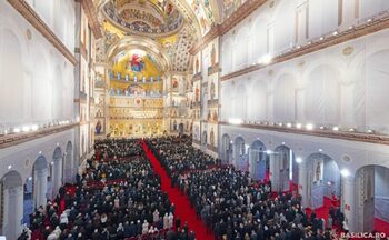 Patriarhul Daniel și Patriarhul Bartolomeu au sfințit Catedrala Națională! Au fost huiduiți politicieni după slujbă