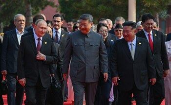 Imaginea care intră în istorie: Putin, Xi și Kim Jong-un, aliniați împotriva Occidentului